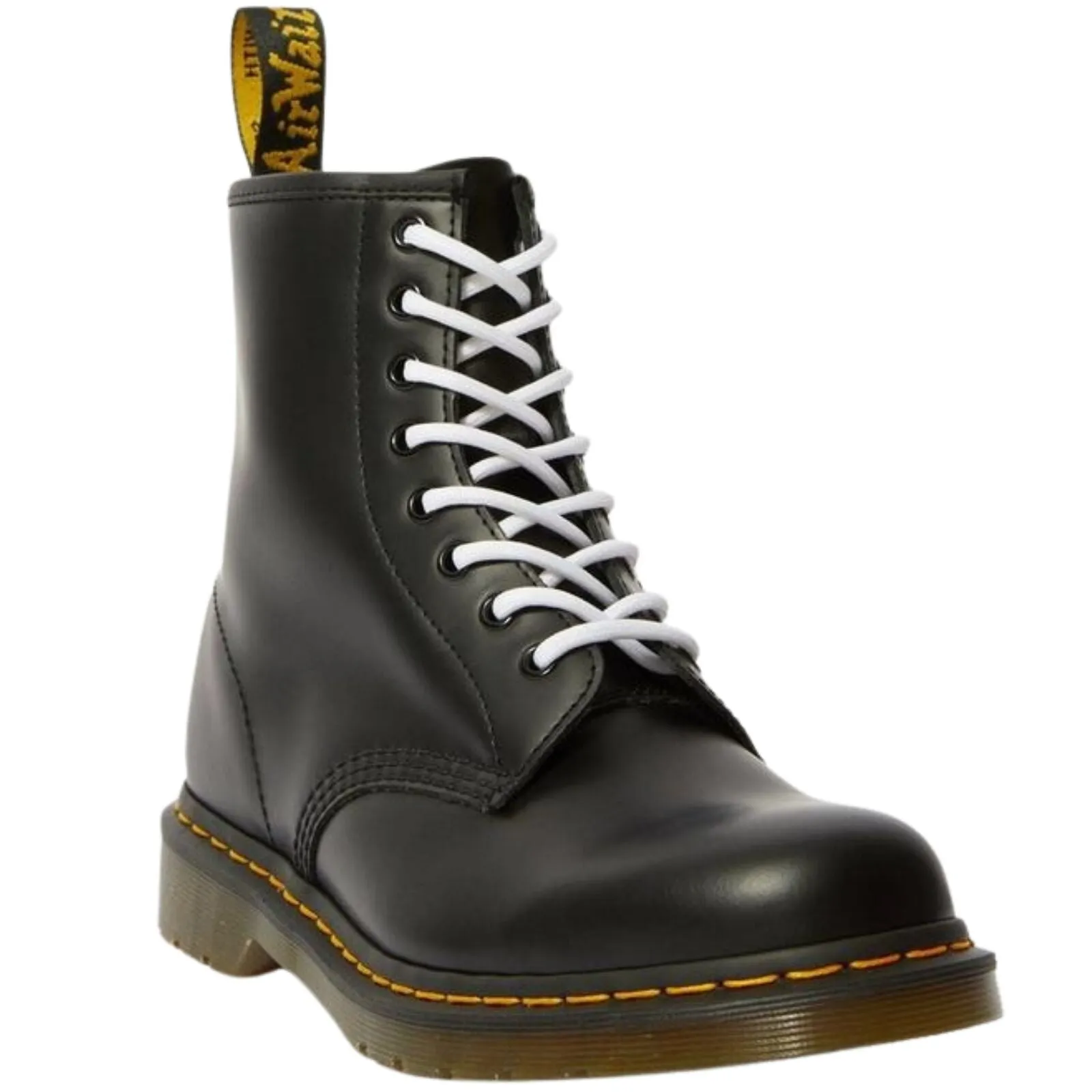 140cm Dr. Martens Round Boot Laces – White Polyester Laces for 8–10 Eye Boots, 1 Pair