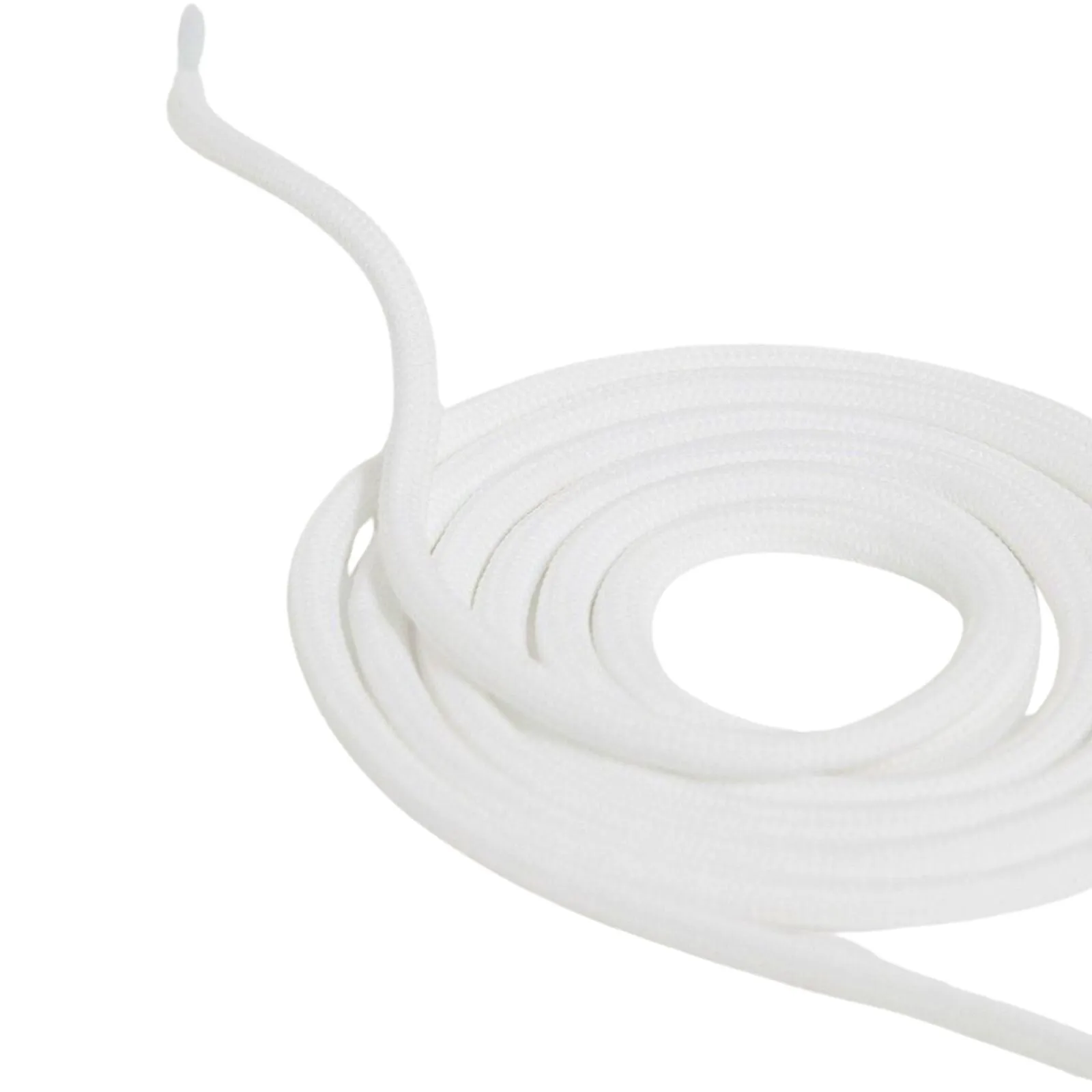140cm Dr. Martens Round Boot Laces – White Polyester Laces for 8–10 Eye Boots, 1 Pair