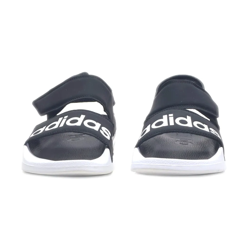 Adidas Adilette Casual Sandals Leather Black Colour For Men
