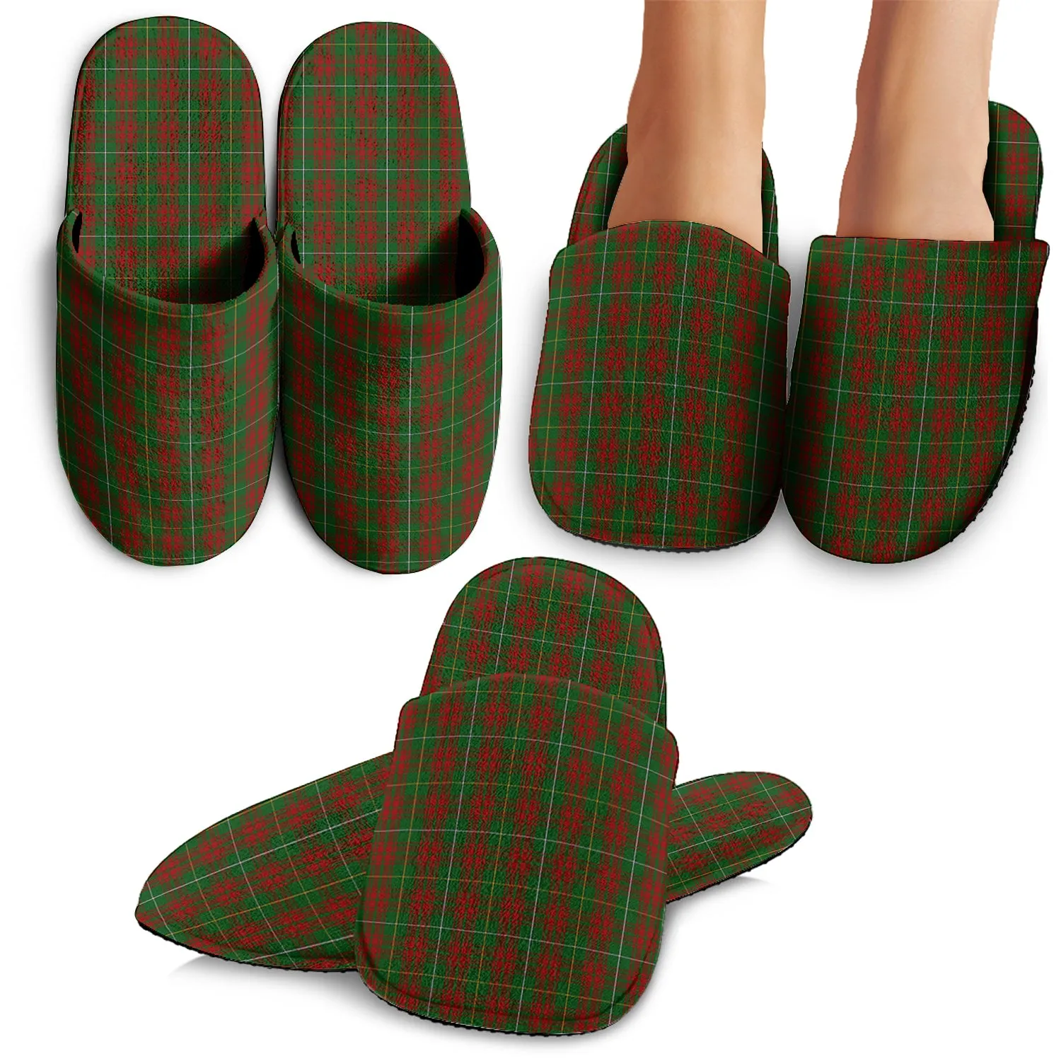 Bruce Hunting Tartan Home Slippers