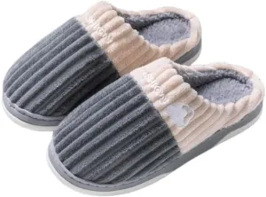 Colorful Fuzzy Slippers Christmas Cozy Fluffy House Shoe Warm Slipper for Indoor Outdoor Soft Fur Cozy Plush Faux Fur Scuff Slippers