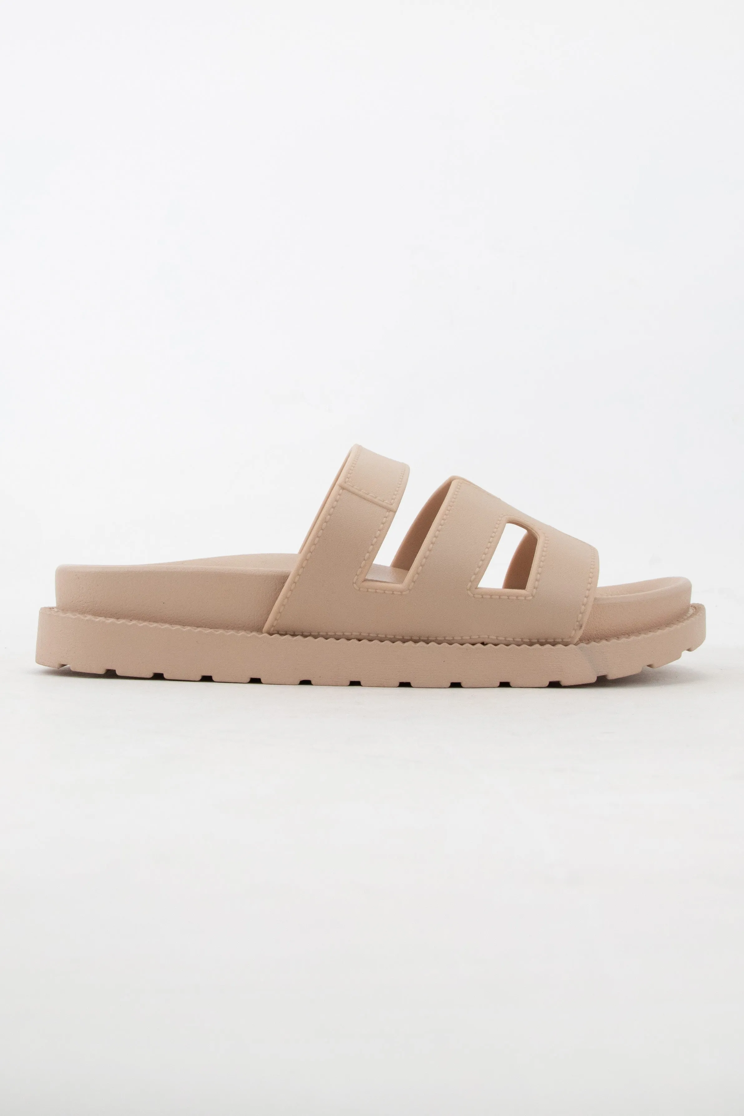 Cut It Out Slip On Sandals