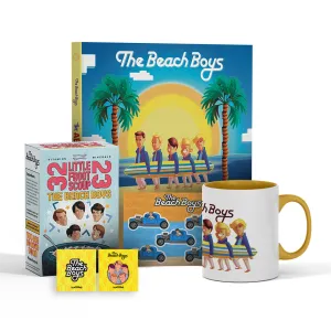 HAWTHORNE BUNDLE (LTD EDITION): The Beach Boys Present: The ABC's of California   DECORATIVE CEREAL BOX   ENAMEL PINS   MUG   STICKER SHEET