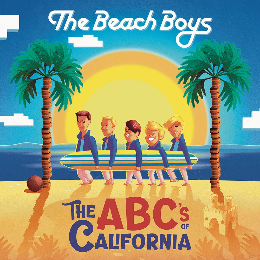 HAWTHORNE BUNDLE (LTD EDITION): The Beach Boys Present: The ABC's of California   DECORATIVE CEREAL BOX   ENAMEL PINS   MUG   STICKER SHEET