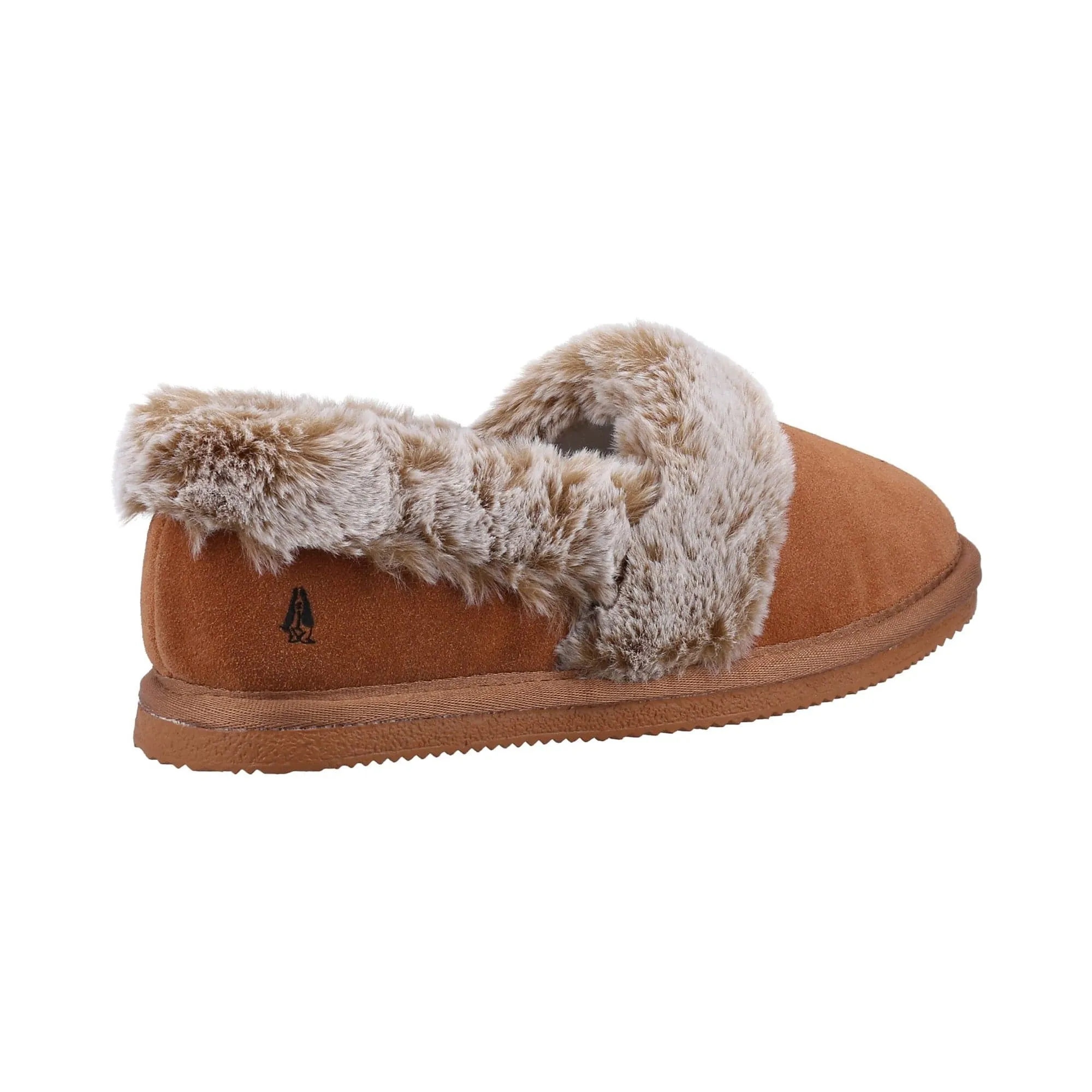Hush Puppies Ariel Womens Slipper - Tan