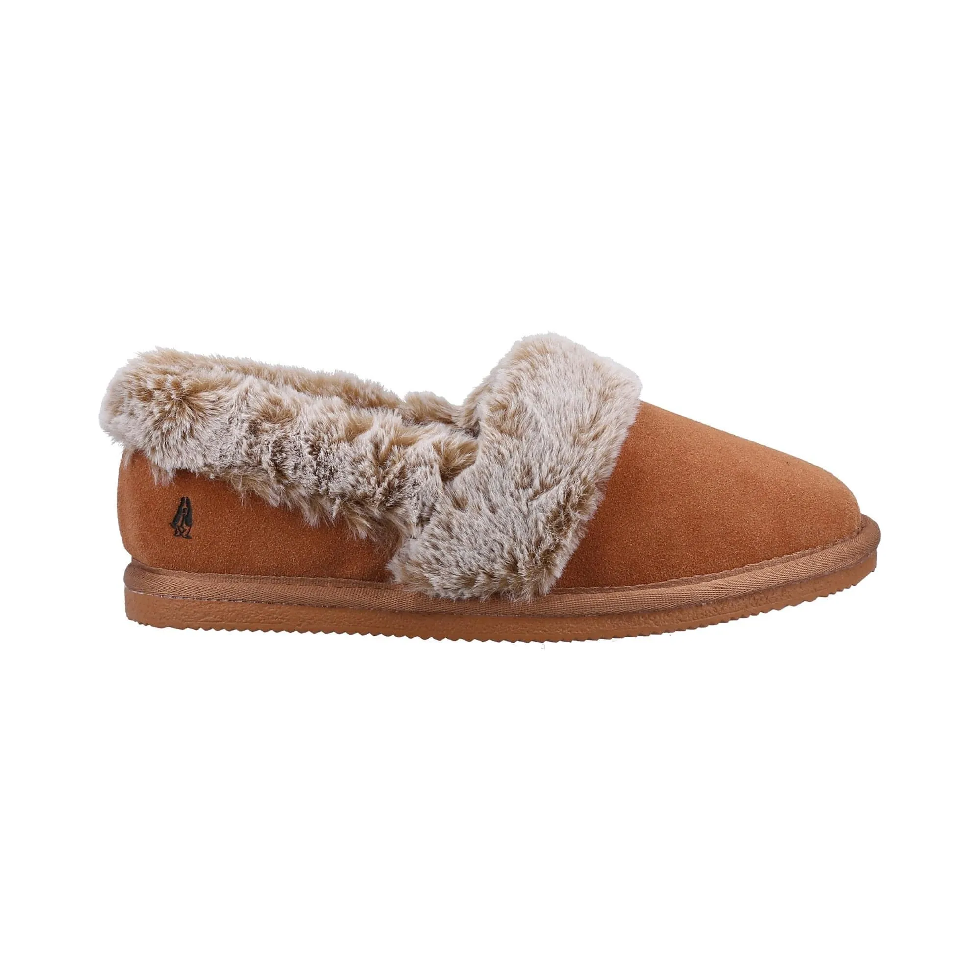 Hush Puppies Ariel Womens Slipper - Tan