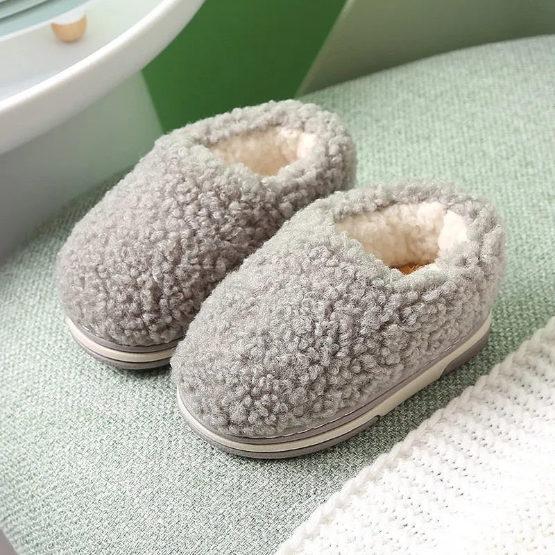 Lamb's Wool Slippers for Toddlers