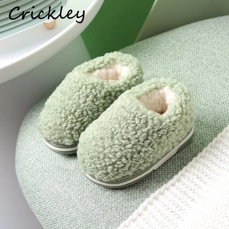Lamb's Wool Slippers for Toddlers