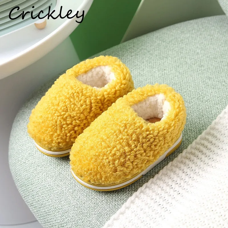 Lamb's Wool Slippers for Toddlers