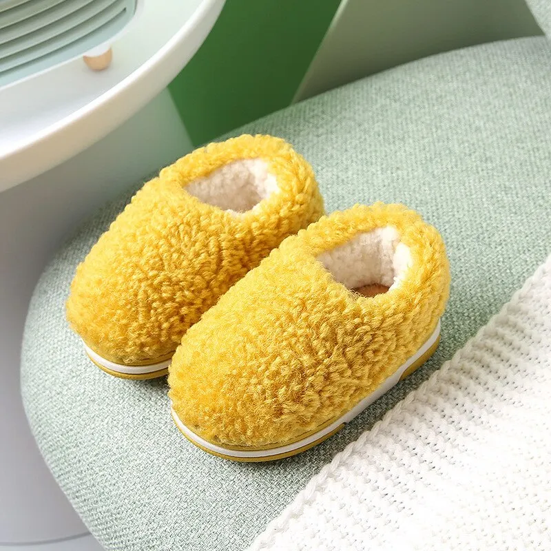 Lamb's Wool Slippers for Toddlers