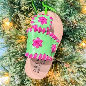 Petite PBs Sandal Ornament in Tropicool