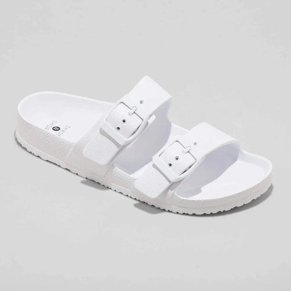 SHADE & SHORE - Neida EVA Two Band Slide Slipper