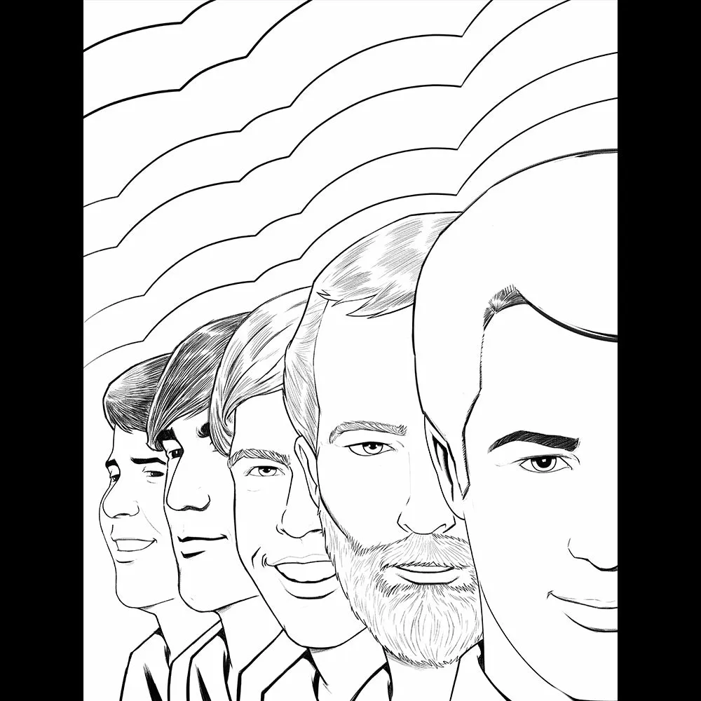 The Beach Boys Café Bundle (Ltd Edition): The Beach Boys Official Coloring Book   Mug