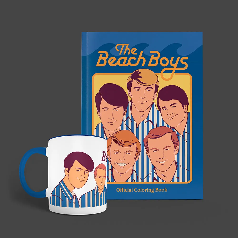 The Beach Boys Café Bundle (Ltd Edition): The Beach Boys Official Coloring Book   Mug