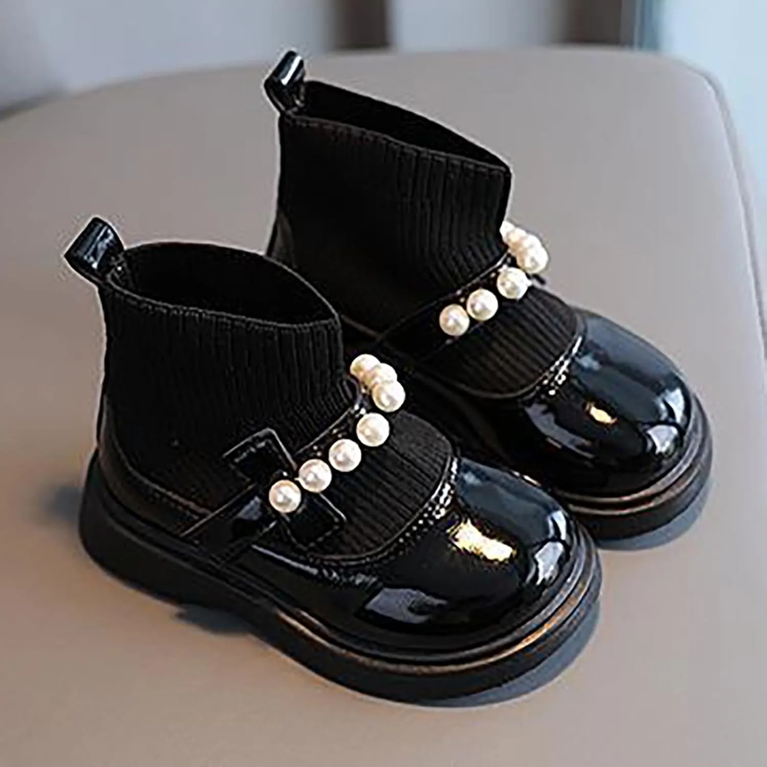 Toddler Girls Classic Hiking Boots Outdoor Ankle Hiking Boots Military Combat Boots Winter Shoes